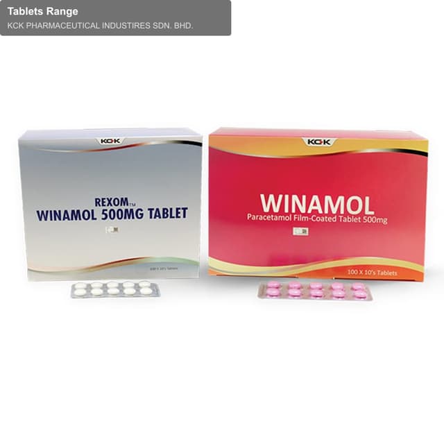 KCK PHARMACEUTICAL INDUSTIRES SDN. BHD. sell "Tablets Range"