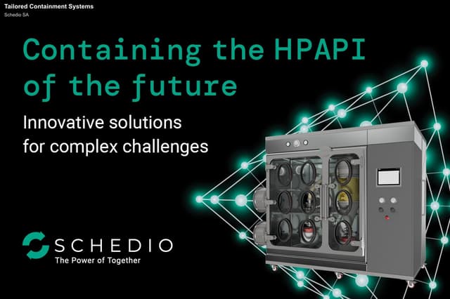Schedio SA sell "Tailored Containment Systems"