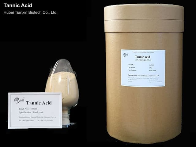 Hubei Tianxin Biotech Co., Ltd. sell "Tannic Acid"