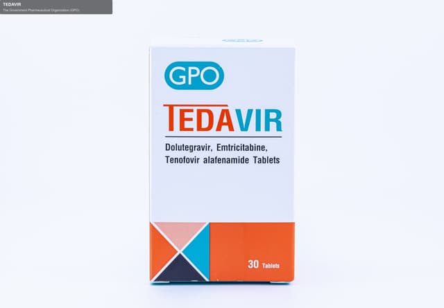 The Government Pharmaceutical Organization (GPO) sell "TEDAVIR"