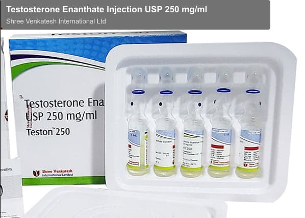 Shree Venkatesh International Ltd sell "Testosterone Enanthate Injection USP 250 mg/ml"