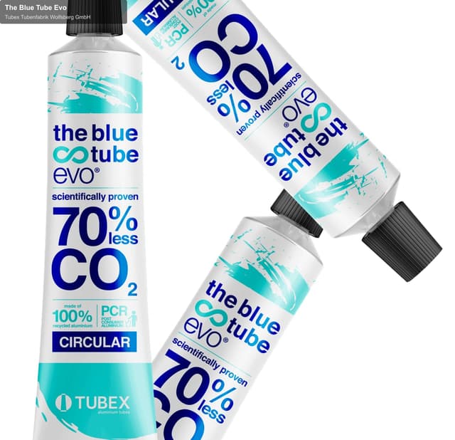 Tubex Tubenfabrik Wolfsberg GmbH sell "The Blue Tube Evo"