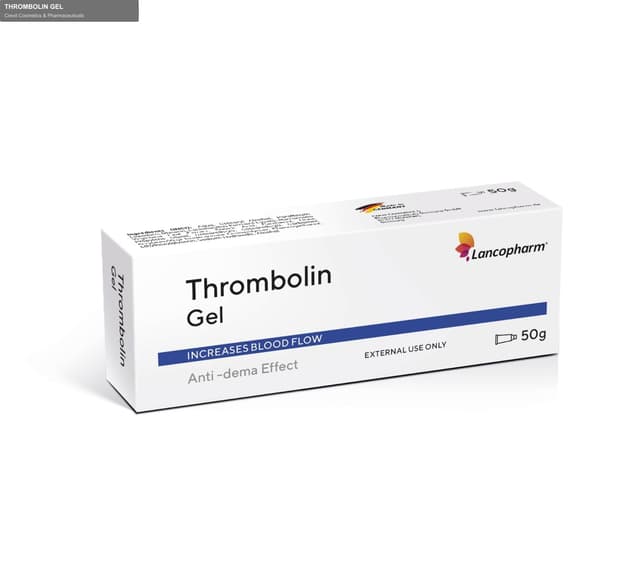 Crevil Cosmetics & Pharmaceuticals sell "THROMBOLIN GEL"