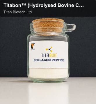 Titan Biotech Ltd. sell "Titabon™ (Hydrolysed Bovine Collagen Peptide)"