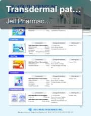 Jeil Pharmaceutical Co., Ltd. sell "Transdermal patches"