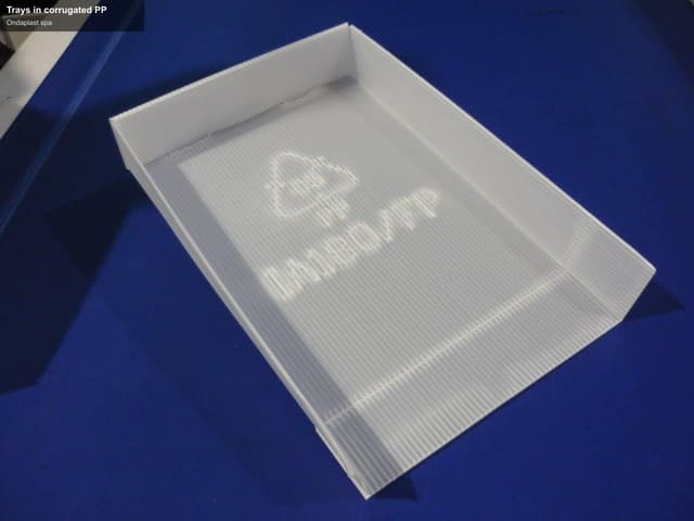 Ondaplast spa sell "Trays in corrugated PP"