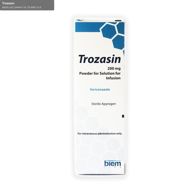 BIEM ILAC SANAYI VE TICARET A.S sell "Trozasin"