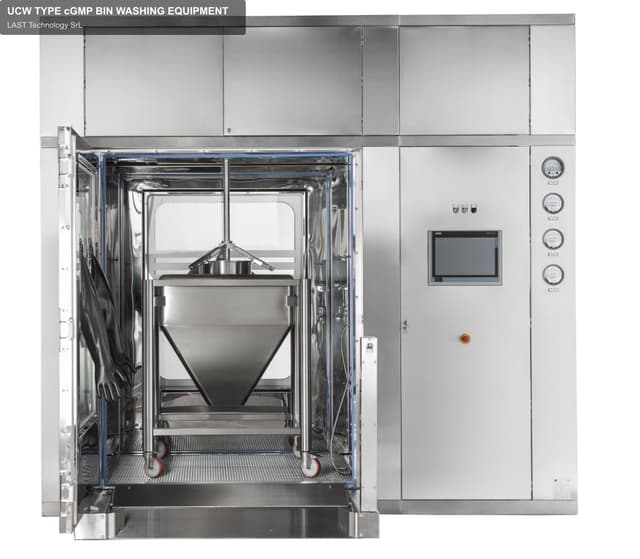 LAST Technology SrL sell "UCW TYPE cGMP BIN WASHING EQUIPMENT"