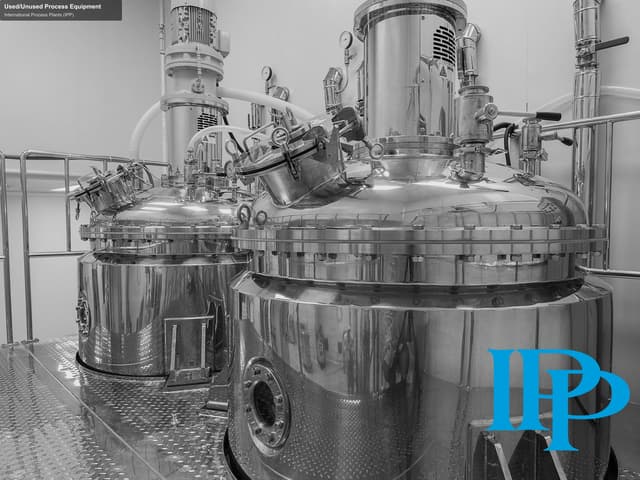 International Process Plants (IPP) sell "Used/Unused Process Equipment"