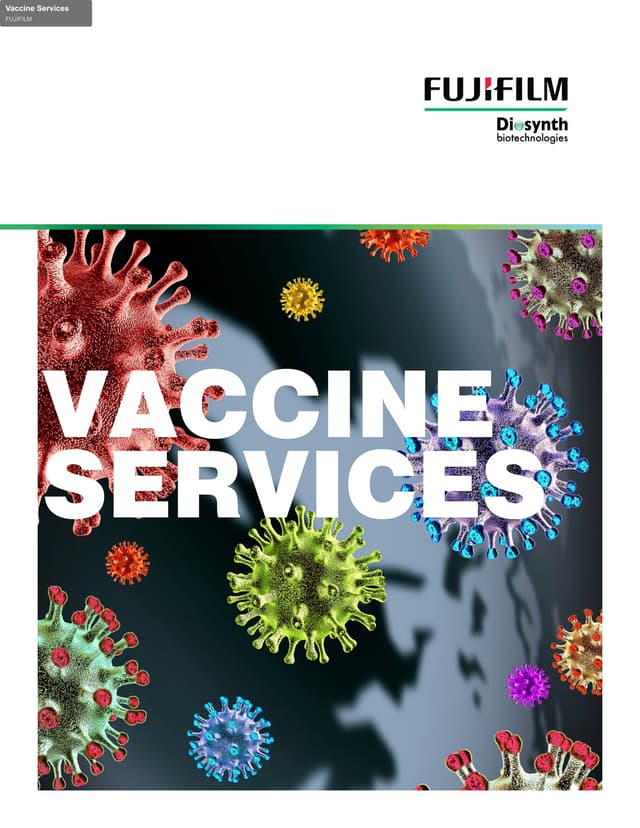 FUJIFILM sell "Vaccine Services"