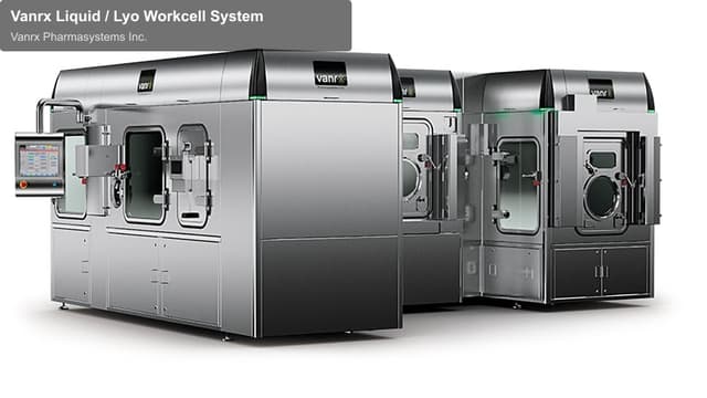 Vanrx Pharmasystems Inc. sell "Vanrx Liquid / Lyo Workcell System"