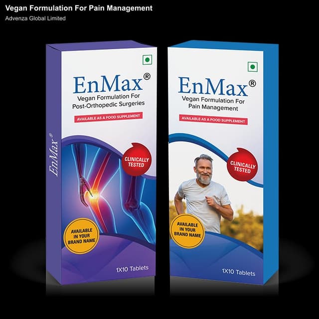 Advenza Global Limited sell "Vegan Formulation For Pain Management"