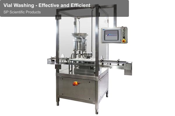 SP Scientific Products sell "Vial Washing - Effective and Efficient"