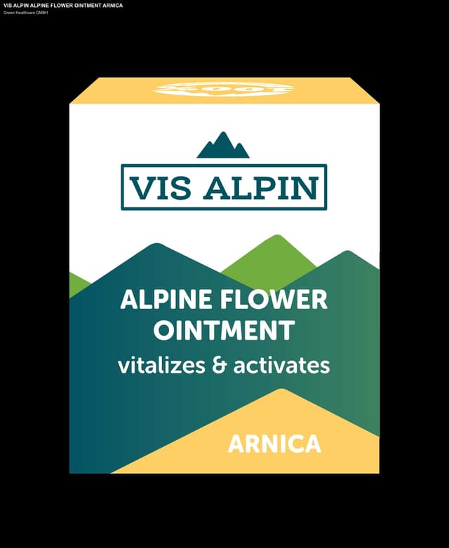 Green Healthcare GMBH sell "VIS ALPIN ALPINE FLOWER OINTMENT ARNICA"