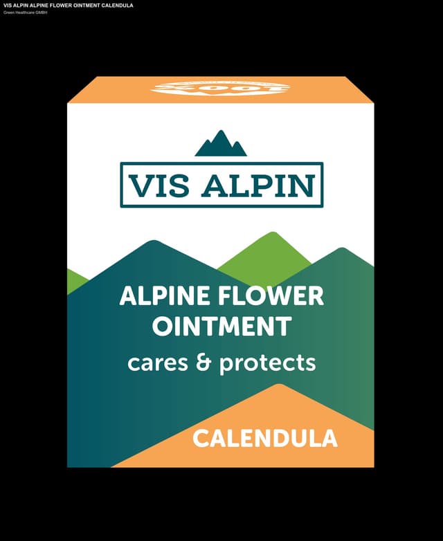 Green Healthcare GMBH sell "VIS ALPIN ALPINE FLOWER OINTMENT CALENDULA"