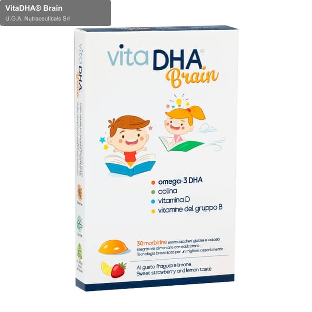 U.G.A. Nutraceuticals Srl sell "VitaDHA® Brain"