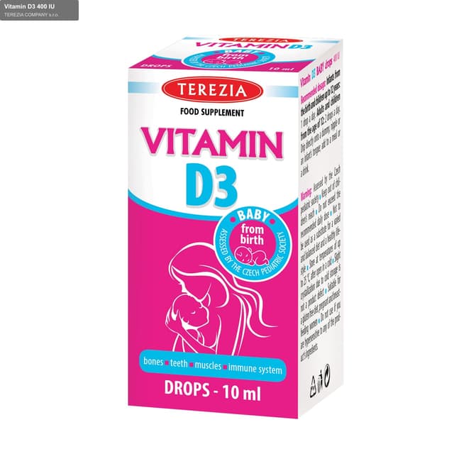 TEREZIA COMPANY s.r.o. sell "Vitamin D3 400 IU"