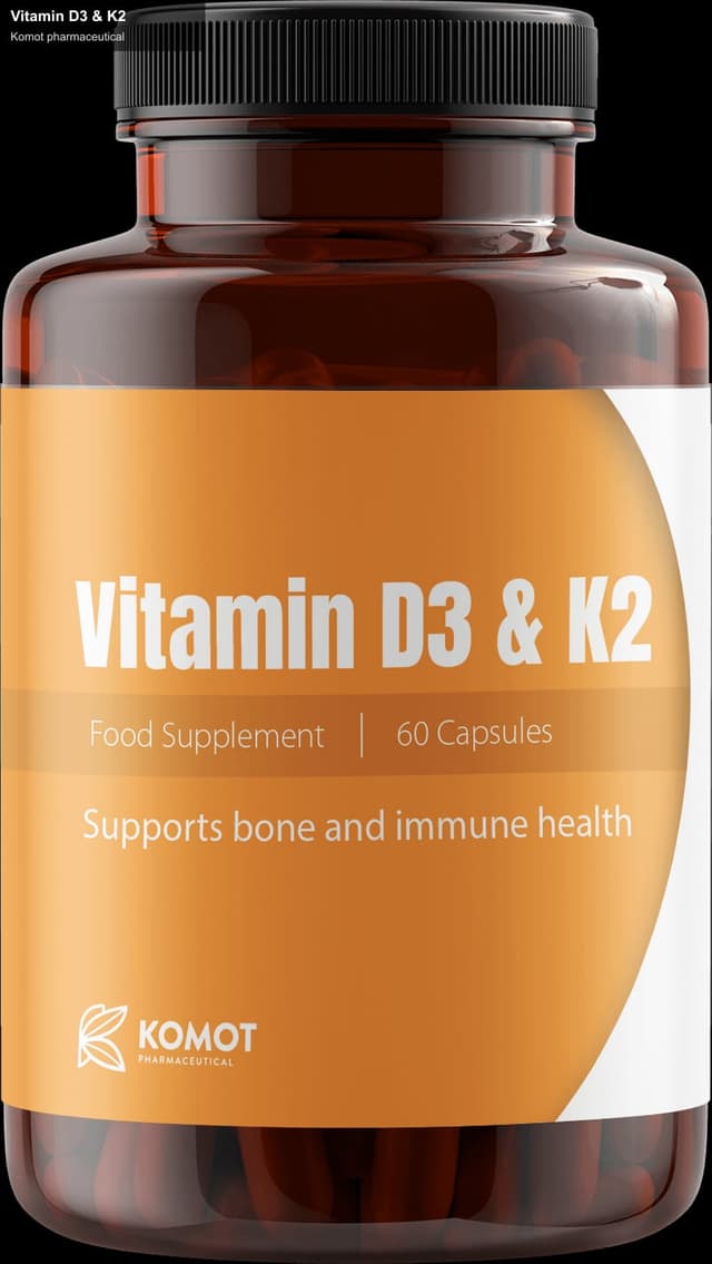 Komot pharmaceutical sell "Vitamin D3 & K2"
