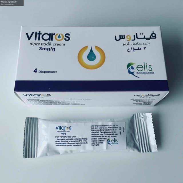 Elis Pharmaceuticals sell "Vitaros Alprostadil"