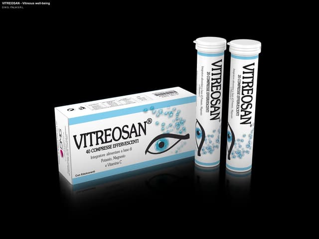 D.M.G. ITALIA S.R.L. sell "VITREOSAN - Vitreous well-being"