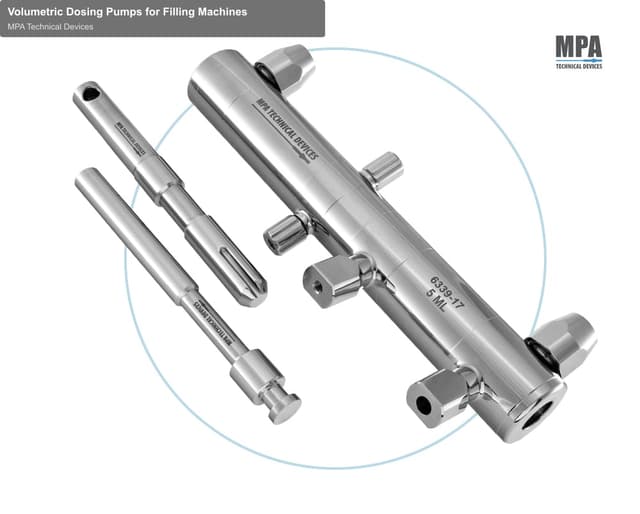 MPA Technical Devices sell "Volumetric Dosing Pumps for Filling Machines"