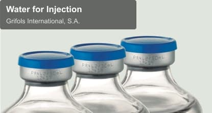 Grifols International, S.A. sell "Water for Injection"