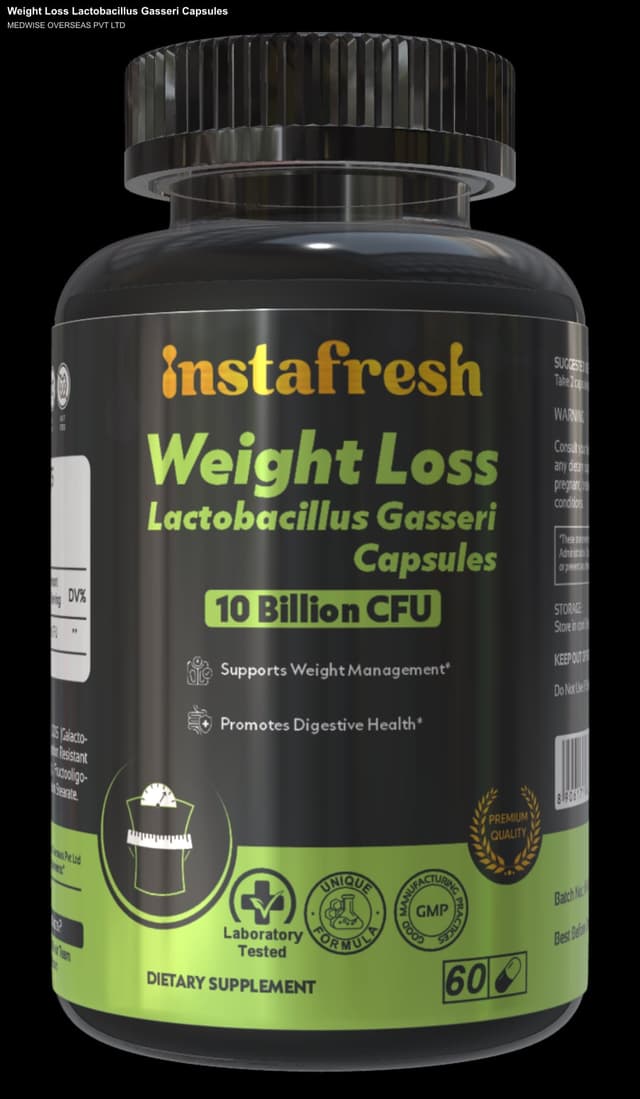 MEDWISE OVERSEAS PVT LTD sell "Weight Loss Lactobacillus Gasseri Capsules"
