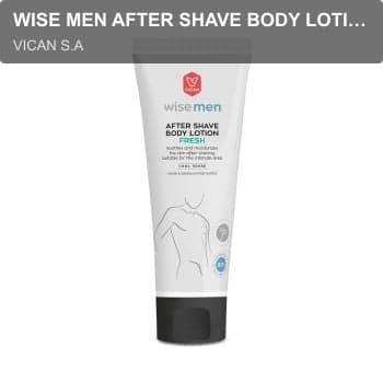 VICAN S.A sell "WISE MEN AFTER SHAVE BODY LOTION"