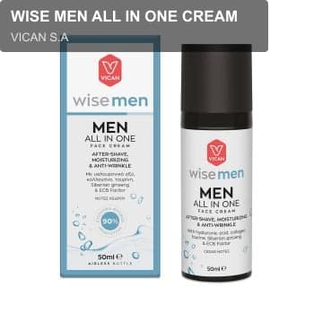 VICAN S.A sell "WISE MEN ALL IN ONE CREAM"