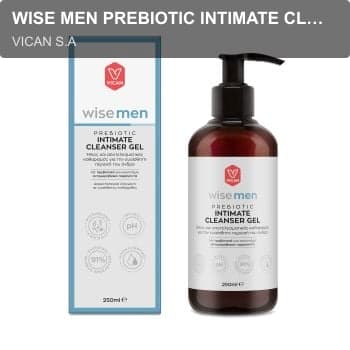 VICAN S.A sell "WISE MEN PREBIOTIC INTIMATE CLEANSER GEL"