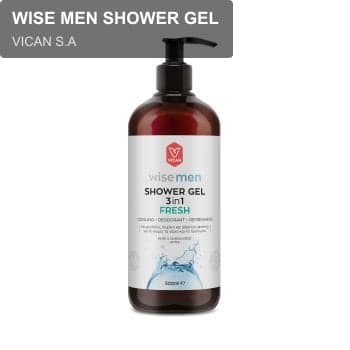 VICAN S.A sell "WISE MEN SHOWER GEL"