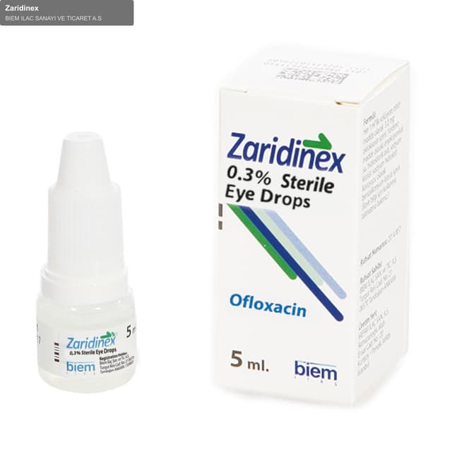 BIEM ILAC SANAYI VE TICARET A.S sell "Zaridinex"