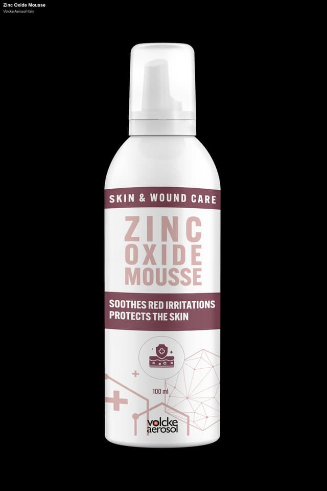 Volcke Aerosol Italy sell "Zinc Oxide Mousse"
