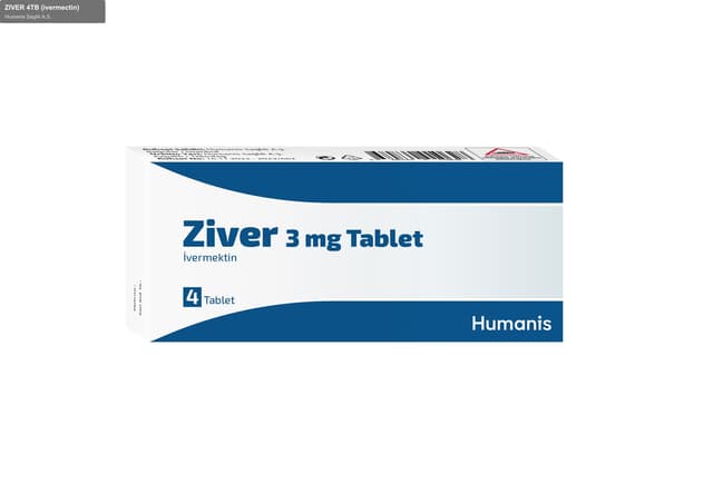 Humanis Saglik A.S. sell "ZIVER 4TB (ivermectin)"
