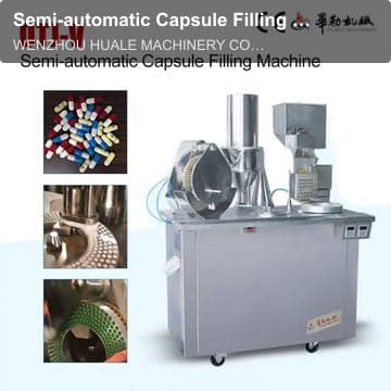 Semi-automatic Capsule Filling Machine