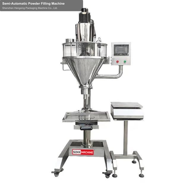 Semi-Automatic Powder Filling Machine
