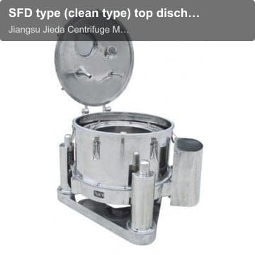 SFD type (clean type) top discharge centrifuge