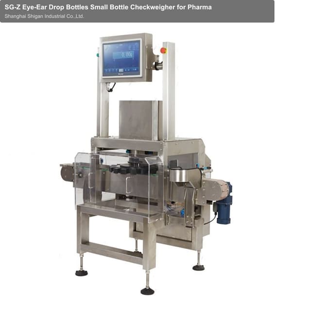 SG-Z Eye-Ear Drop Bottles Small Bottle Checkweigher for Pharma