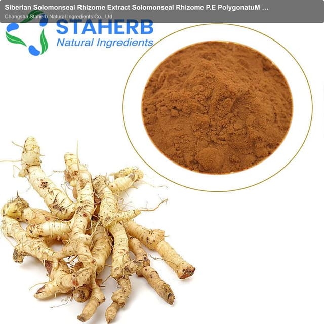 Siberian Solomonseal Rhizome Extract Solomonseal Rhizome P.E PolygonatuM officinale, ext sealwort ex
