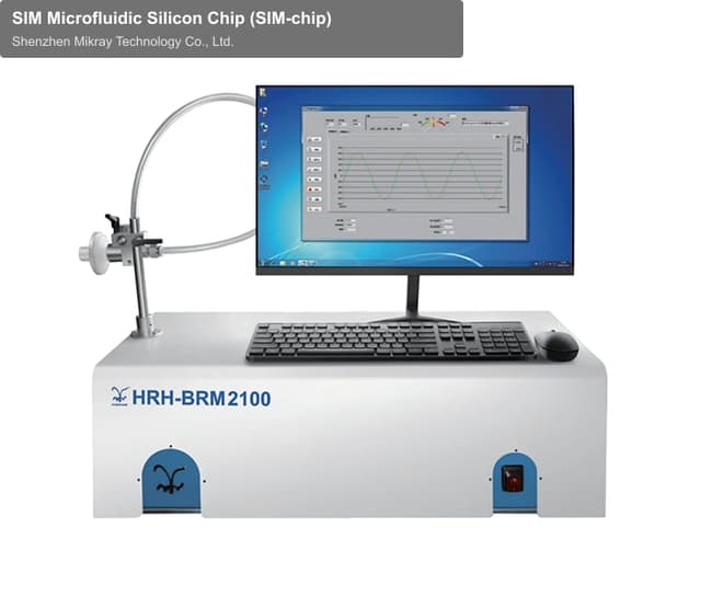 SIM Microfluidic Silicon Chip (SIM-chip)