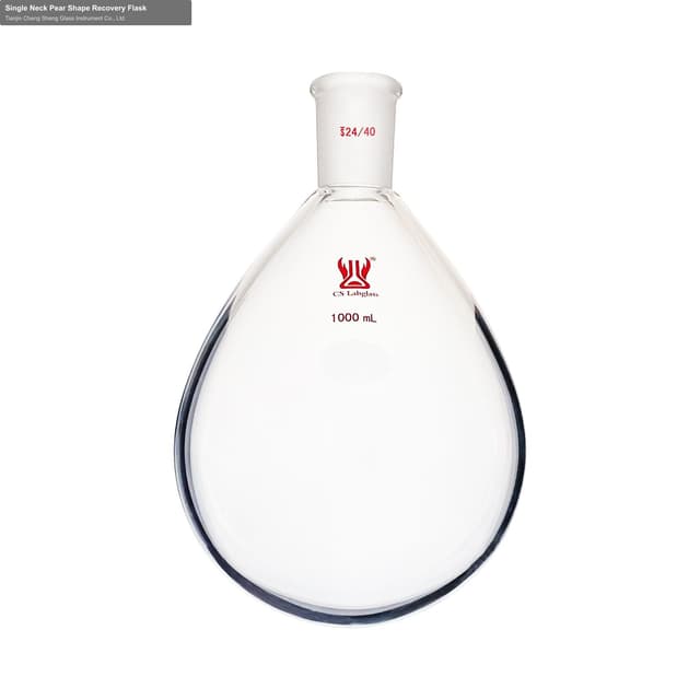 Single Neck Pear Shape Recovery Flask