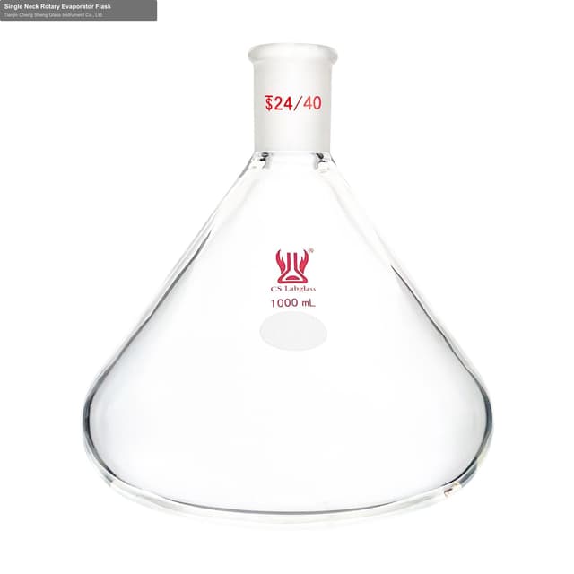Single Neck Rotary Evaporator Flask