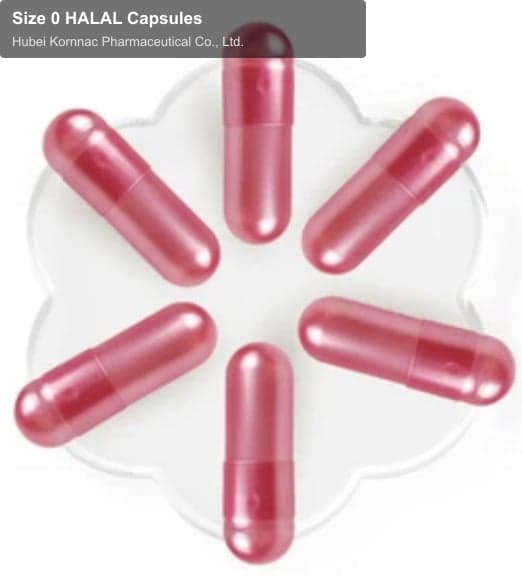 Size 0 HALAL Capsules