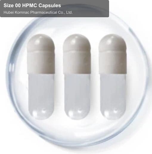 Size 00 HPMC Capsules