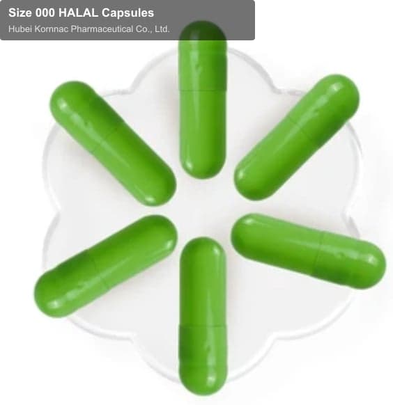 Size 000 HALAL Capsules