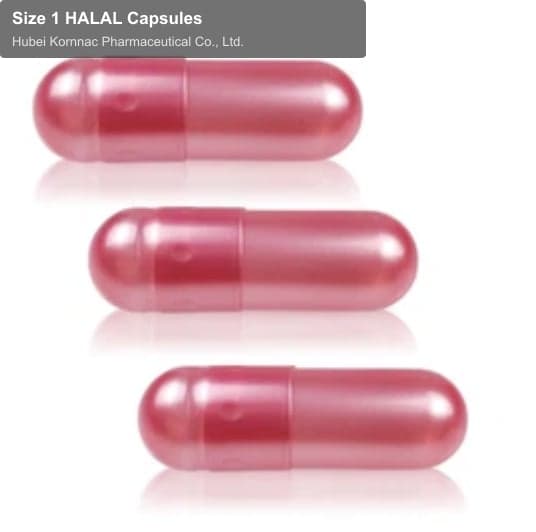 Size 1 HALAL Capsules