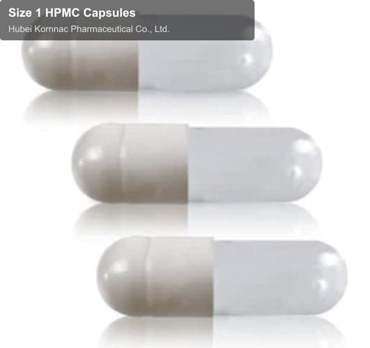 Size 1 HPMC Capsules