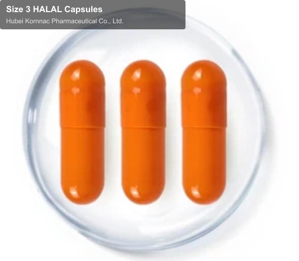 Size 3 HALAL Capsules