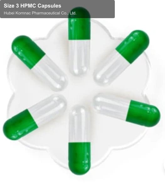 Size 3 HPMC Capsules