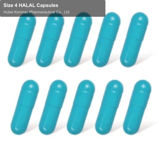 Size 4 HALAL Capsules